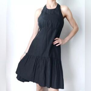 L’AGENCE Black Talia Dress, Size 4 (v)